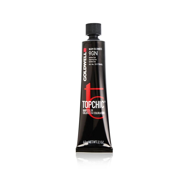Goldwell, TopChic, Permanent Hair Dye, 9GN Turmaline, 60 ml - Teknashop Ltd