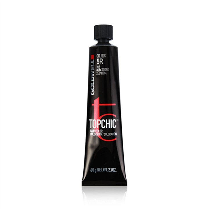 Goldwell, TopChic, Permanent Hair Dye, 5R Teak, 60 ml - Teknashop Ltd