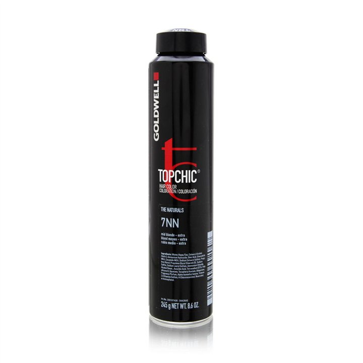 Goldwell, TopChic, Permanent Hair Dye, 7NN Mid Blonde Extra, 250 ml - Teknashop Ltd