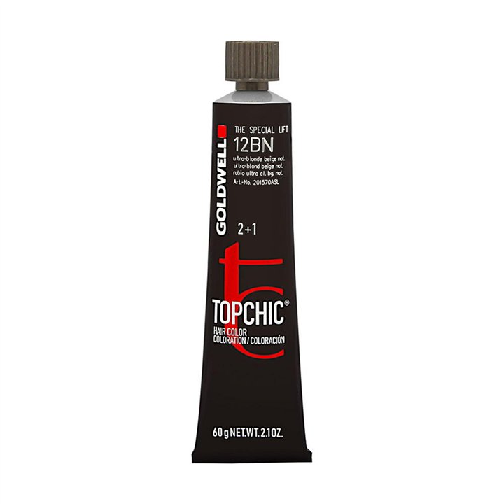 Goldwell, TopChic, Permanent Hair Dye, 12BN , 60 ml - Teknashop Ltd