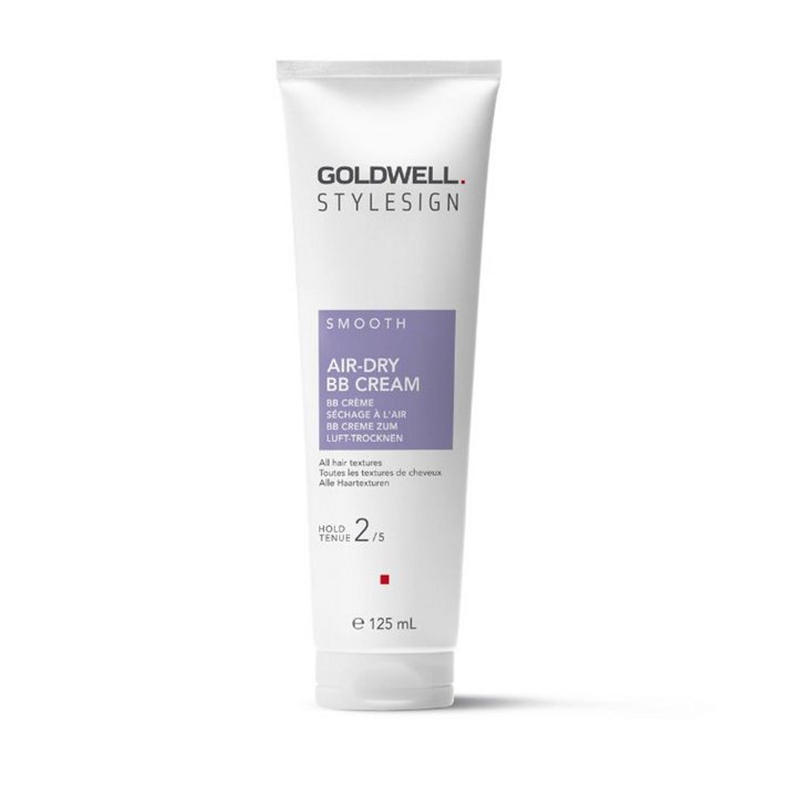 Goldwell, Stylesign Smooth Air-Dry BB Cream, Hair Styling Cream, Light-to-Medium Hold, 125 ml - Teknashop Ltd