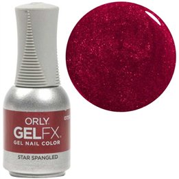 Orly, Gelfx, Shimmer, Semi-Permanent Nail Polish, Star Spangled, 18 ml - Teknashop Ltd
