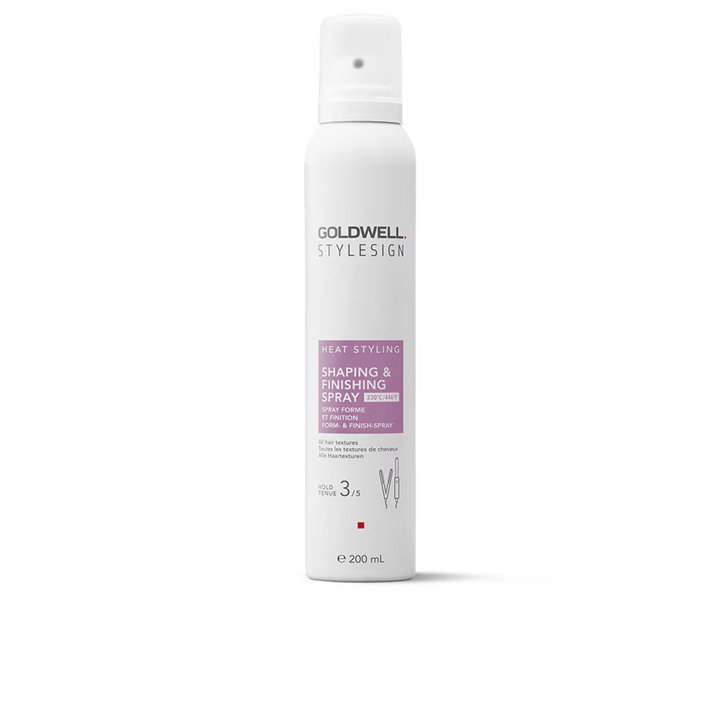 Goldwell, Stylesign Heat Styling Shaping & Finishing, Hair Spray, Styling Hold & Thermal Protection, Hold Level 3/5, 200 ml - Te