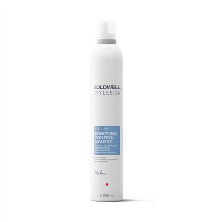 Goldwell, Stylesign Bodifying Control, Hair Styling Mousse, Volumizing, Hold Level 4/5, 500 ml - Teknashop Ltd