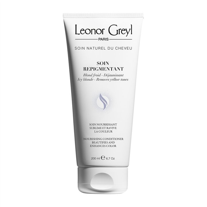 Leonor Greyl, Soin Repigmentant, Hair Colour Conditioner,  Icy Blonde, Enhances Color Vibrancy, 200 ml - Teknashop Ltd