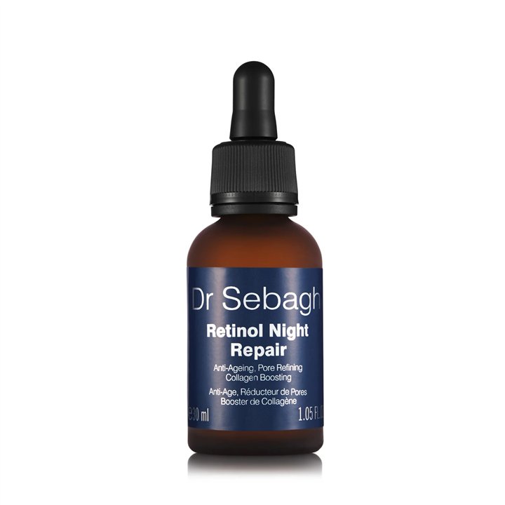 Dr Sebagh, Retinol Night Repair, Hyaluronic Acid, Anti-Ageing, Night, Serum, For Face, 30 ml - Teknashop Ltd
