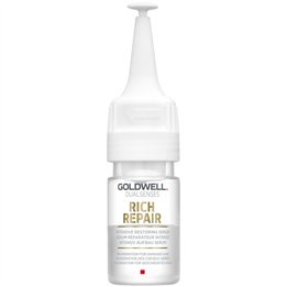 Set, Goldwell, Dualsenses Rich Repair, Repairing, Ampoules Treatment Serum, For Hair, For Women, 12 pcs, 18 ml - Teknashop Ltd