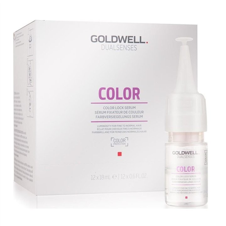 Goldwell, Dualsenses Color, Hair Serum, Color Lock, 12 pcs, 18 ml - Teknashop Ltd