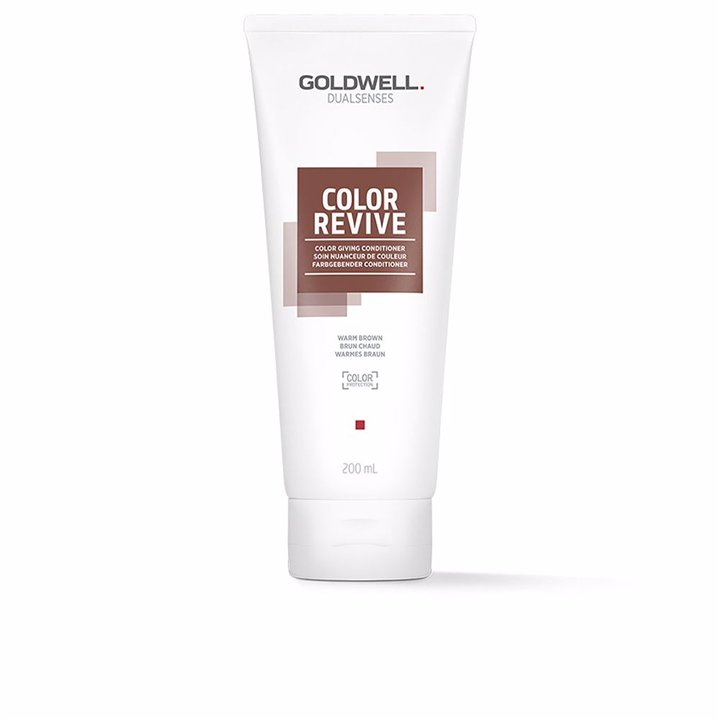 Goldwell, Dualsenses Color Revive, Hair Colour Conditioner,  Warm Brown, Revives, 200 ml - Teknashop Ltd
