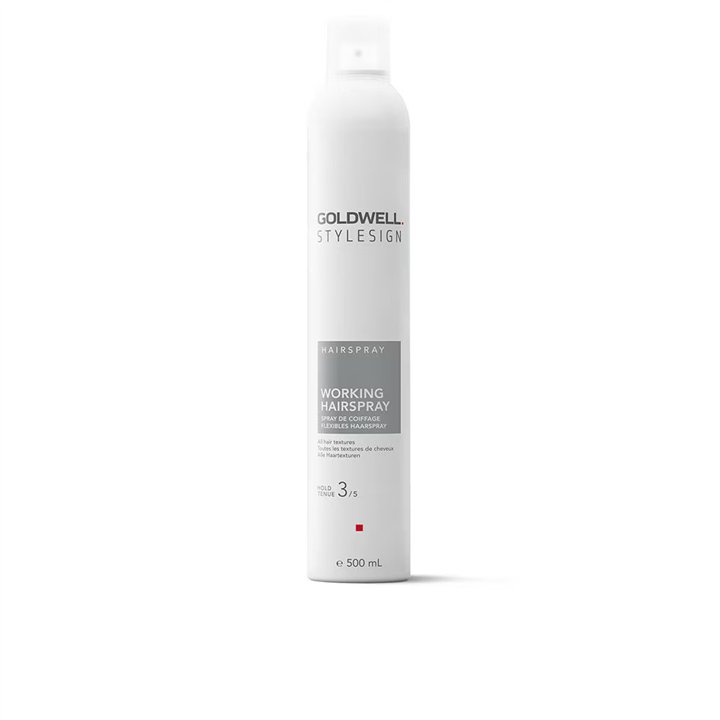 Goldwell, Stylesign Working, Hair Spray, Shine & Body, Hold Level 3/5, 500 ml - Teknashop Ltd