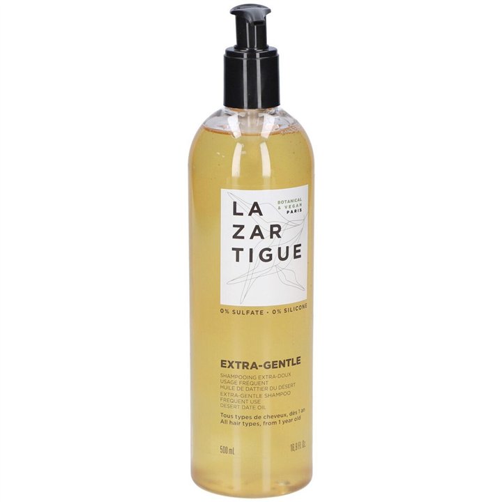 Lazartigue, Extra-Gentle, Hair Shampoo, Gentle Cleansing, 500 ml - Teknashop Ltd
