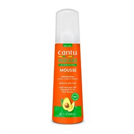 Cantu, Avocado, Avocado Oil, Hair Styling Mousse, Definition & Control, Light Hold, 248 ml - Teknashop Ltd