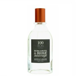 100 Bon, Bergamote & Rose Sauvage, Eau De Parfum, Unisex, 50 ml *Tester - Teknashop Ltd