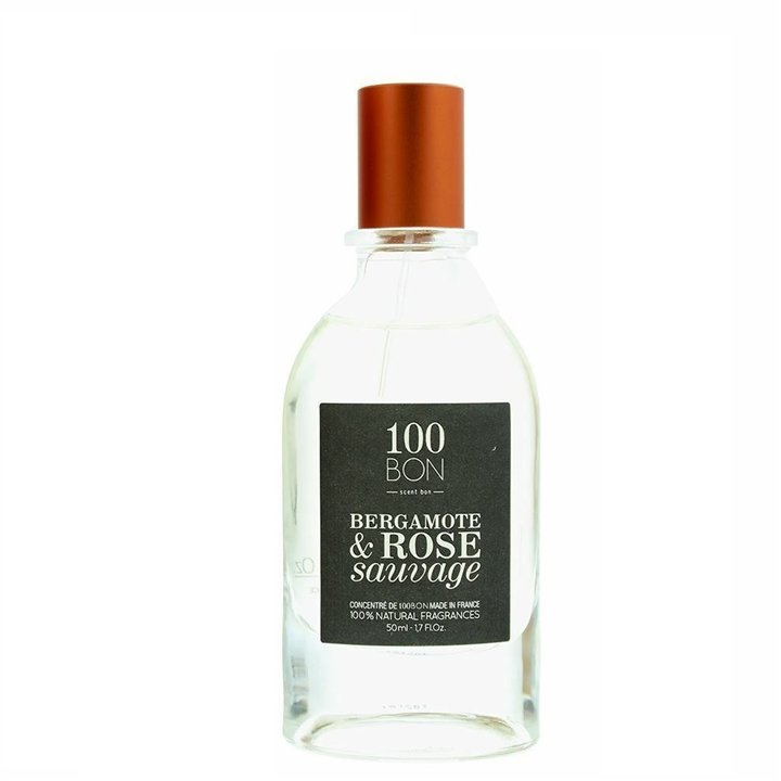 100 Bon, Bergamote & Rose Sauvage, Eau De Parfum, Unisex, 50 ml *Tester - Teknashop Ltd