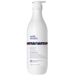 Milk Shake, Silver Shine, Paraben-Free, Hair Conditioner, For Neutralisation Of Yellow Tones, 1000 ml - Teknashop Ltd