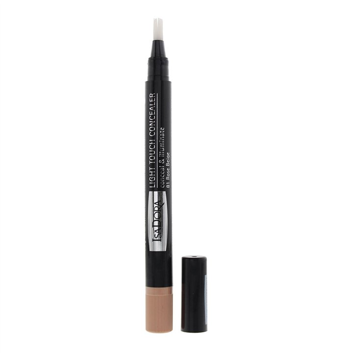 IsaDora, Light Touch, Paraben Free, Brightening Effect, Liquid Concealer, 81, Rose Beige, 2.2 g - Teknashop Ltd