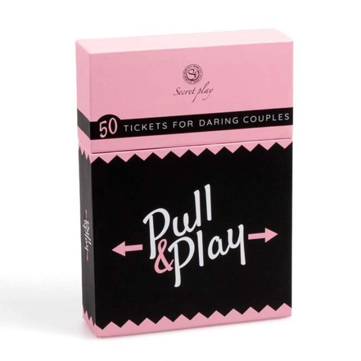 SECRETPLAY - PULL & PLAY CARD GAME (ES/EN/DE/FR/NL/PT/IT) - D-232390 - Teknashop Ltd