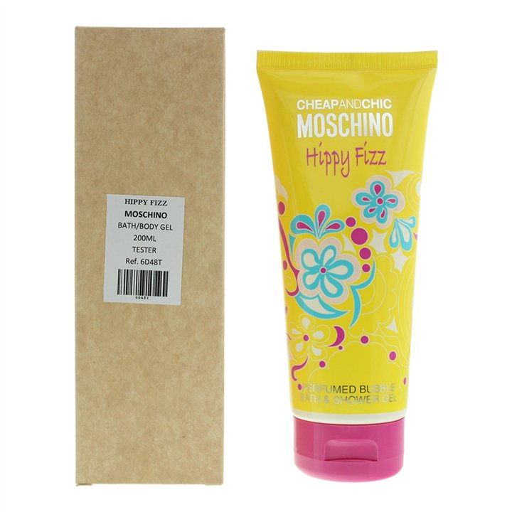 Moschino, Cheap and Chic - Hippy Fizz, Shower Gel & Shampoo 2-In-1, 200 ml *Tester - Teknashop Ltd
