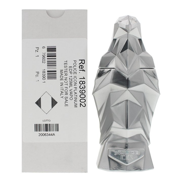 Police, Icon Platinum, Eau De Parfum, For Men, 125 ml *Tester - Teknashop Ltd