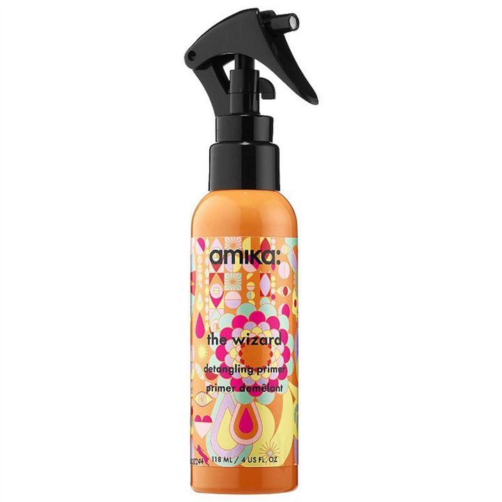 Amika, The Wizard, Hair Primer, Detangling, Heat Protection, Frizz Reduction, 118 ml - Teknashop Ltd