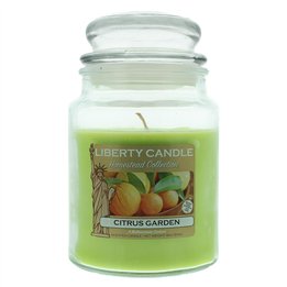 Liberty Candle, Homestead Collection Citrus Garden, Citrus Garden, Scented Candle, 510 g - Teknashop Ltd