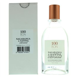 100 Bon, Nagaranga & Santal Citronne, Eau De Parfum, Unisex, 50 ml *Tester - Teknashop Ltd