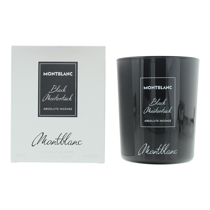 Montblanc, Black Meisterstück, Scented Candle, 140 g - Teknashop Ltd