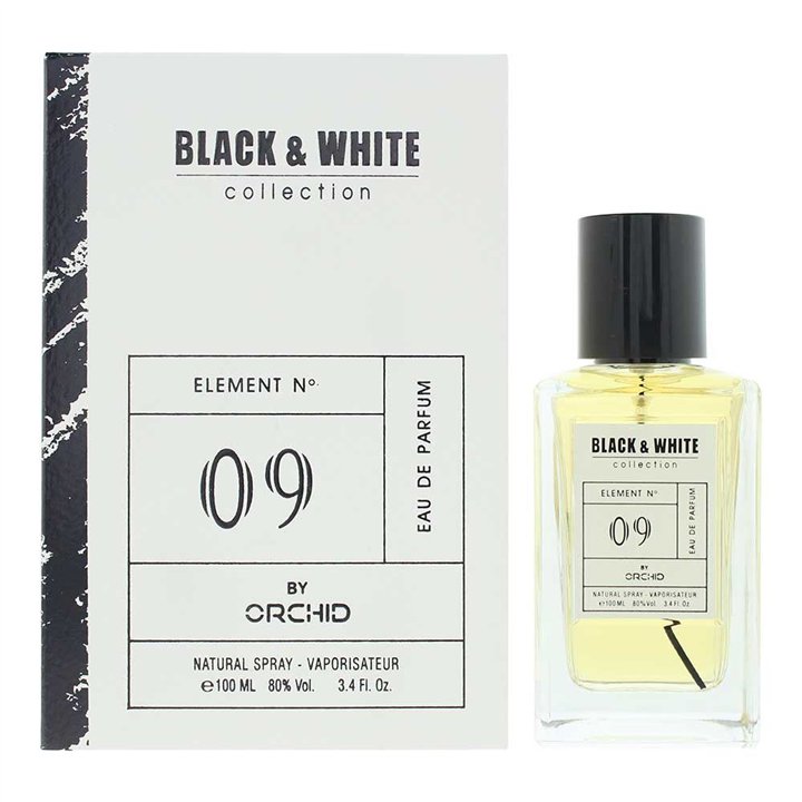 Orchid, Black & White Collection-Element No. 09, Eau De Parfum, Unisex, 100 ml - Teknashop Ltd