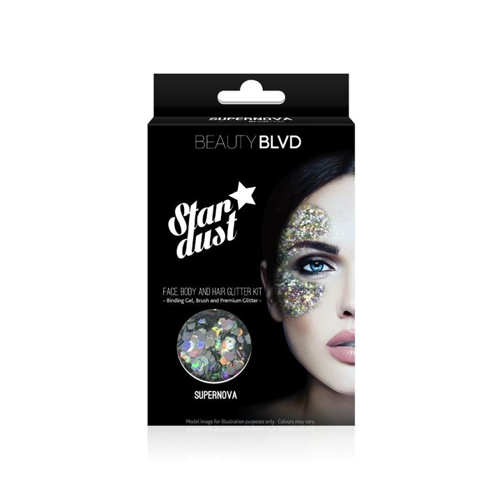 Beauty Blvd, Stardust Supernova, Loose Glitter Eyeshadow, 75 g - Teknashop Ltd