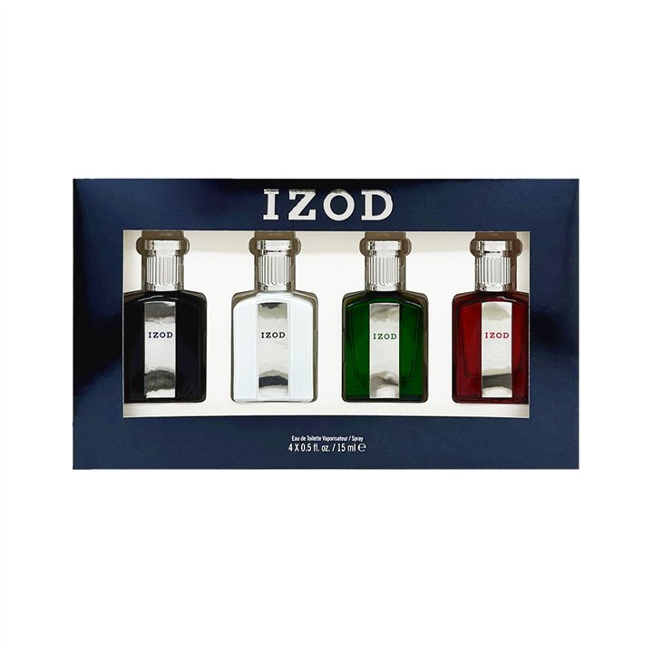 Legacy Set Izod: White, Eau De Toilette, For Men, 15 ml + Green, Eau De Toilette, For Men, 15 ml + Red, Eau De Toilette, For Men