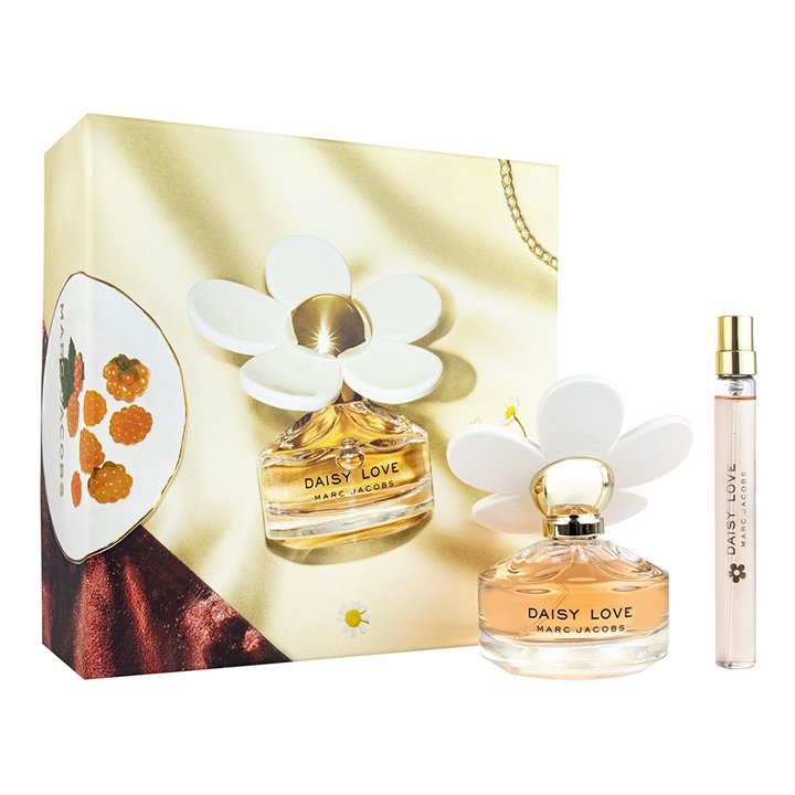 Set Marc Jacobs: Daisy Love, Eau De Toilette, For Women, 50 ml + Daisy Love, Eau De Toilette, For Women, 10 ml - Teknashop Ltd