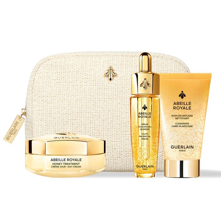 Set Guerlain: Abeille Royale, Honey, Age-Defying, Day, Cream, For Face, 50 ml + Abeille Royale, Replumping, Oil, For Face & Neck