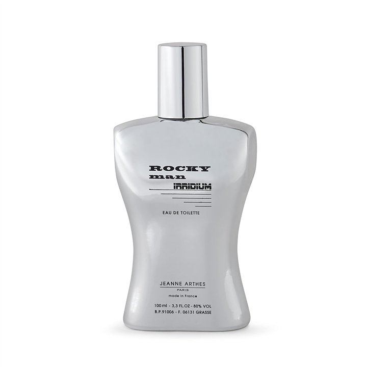 Jeanne Arthes, Rocky Man Irridium, Eau De Toilette, For Men, 100 ml *Tester - Teknashop Ltd