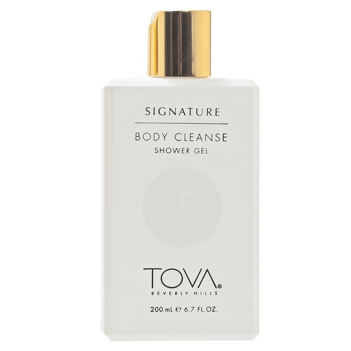 Tova Beverly Hills, Signature, Cleansing, Shower Gel, All Over Body, All Skin Types, 200 ml - Teknashop Ltd