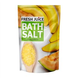 Fresh Juice, Banana & Melon, Bath Salt, 500 g - Teknashop Ltd