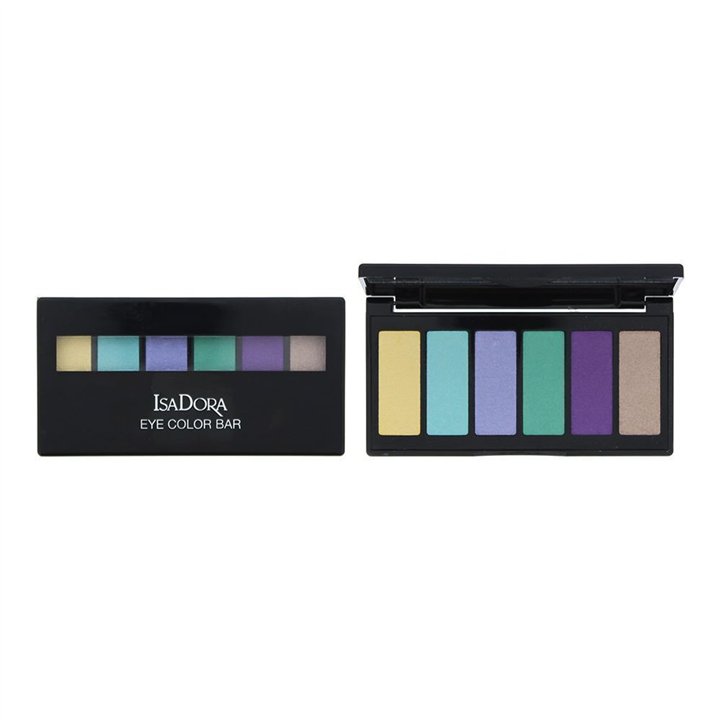 IsaDora, Color Bar, Eyeshadow Palette, 62, Surf & Sun, 6, 5 g *Tester - Teknashop Ltd