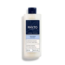 Phyto, Softness, Hair Shampoo, Softening, 500 ml - Teknashop Ltd