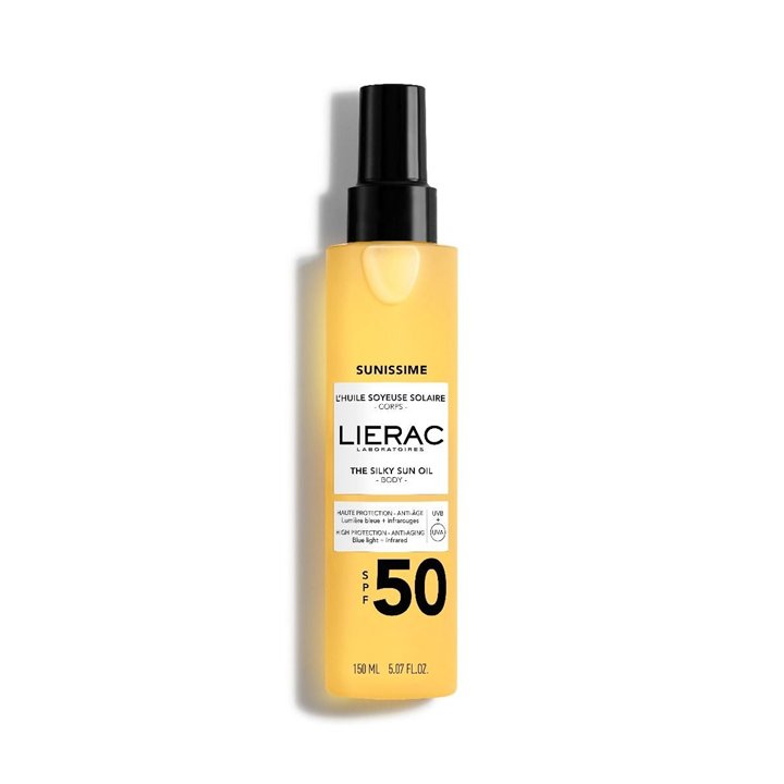 Lierac, Sunissime, Anti-Aging, Body Oil, Day, SPF 50, 150 ml - Teknashop Ltd