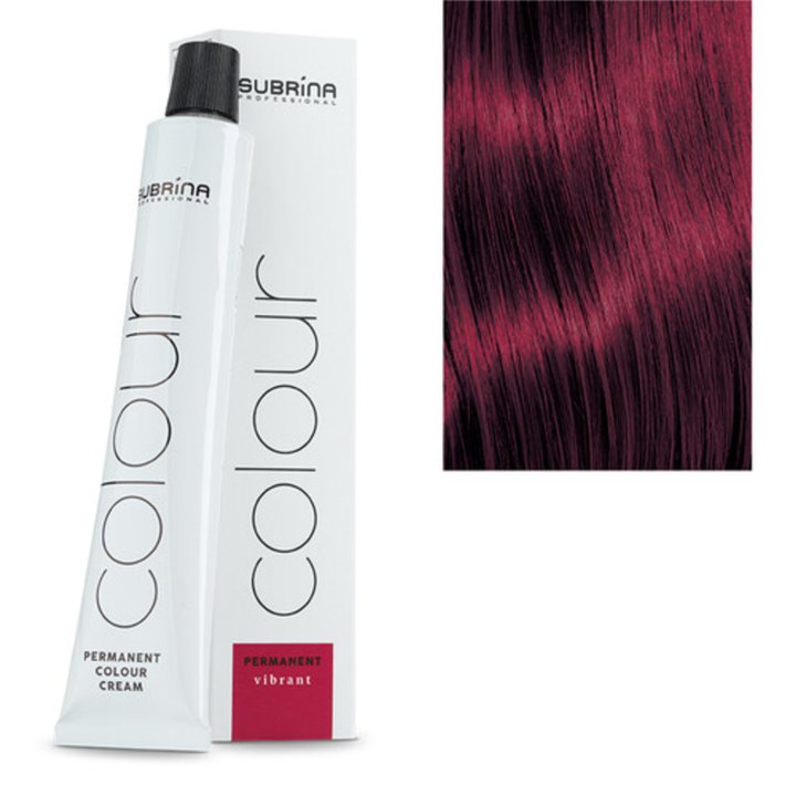 Subrina Professional, Essential Colour, Permanent Hair Dye, 4/65 , 100 ml - Teknashop Ltd