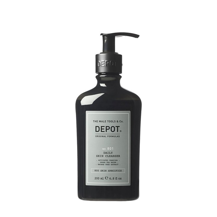Depot, 800 Skin Specifics No. 801, Activated Charcoal, Detoxifying, Cleansing Gel, For Face, 200 ml - Teknashop Ltd