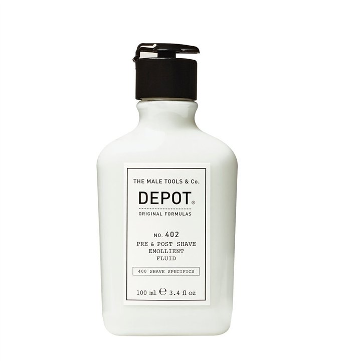 Depot, 400 Shave Specifics No. 402, Essential Oils, Soothing, Pre & Post Shaving Fluid, 100 ml - Teknashop Ltd