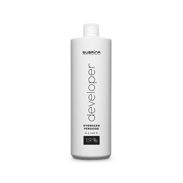 Subrina Professional, CremeOxyd, Hair Oxidant Lotion, 1.9%, 6.3 vol, 1000 ml - Teknashop Ltd