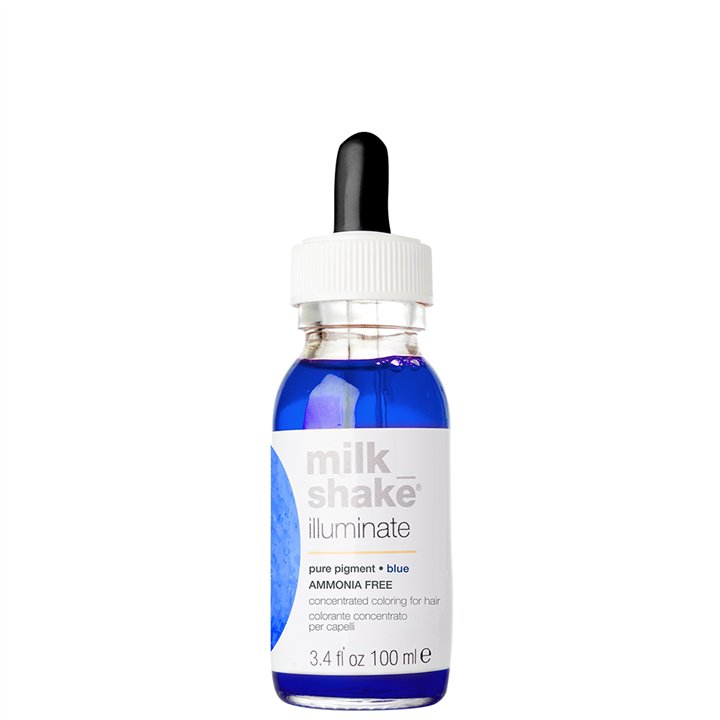 Milk Shake, Illuminate, Hair Colouring Pigment,  Blue, 100 ml - Teknashop Ltd