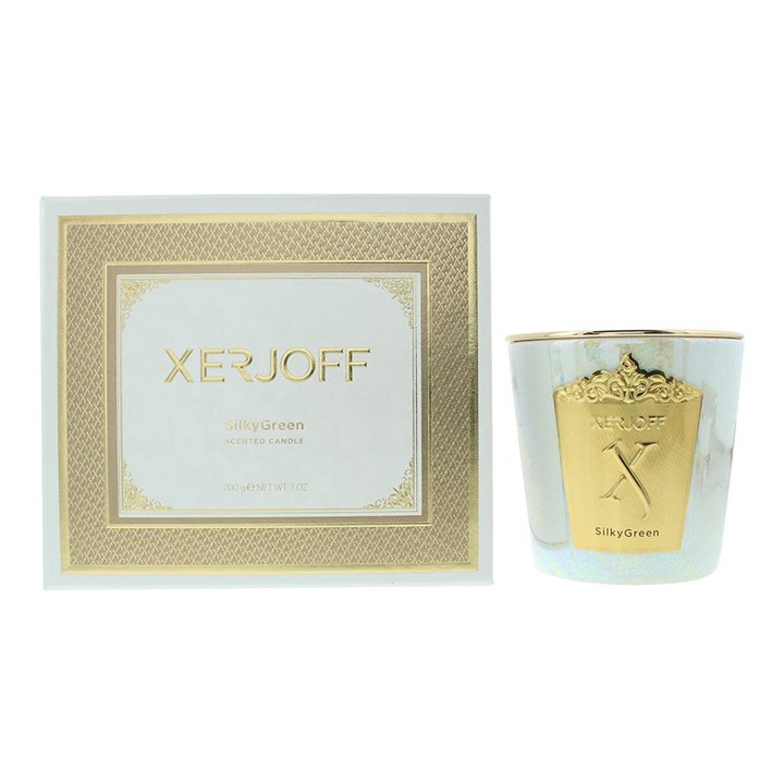 Xerjoff, Silkygreen, Scented Candle, 200 g - Teknashop Ltd