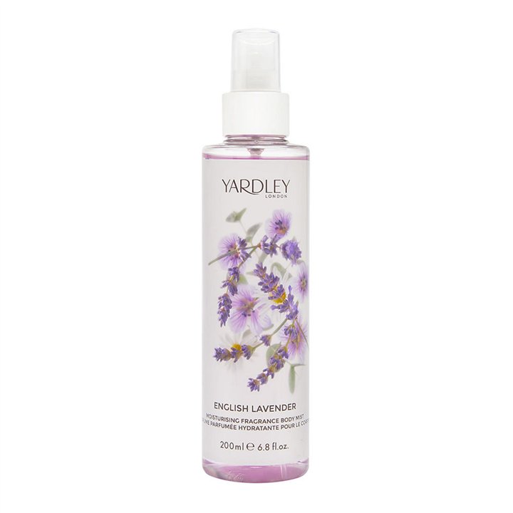 Yardley, English Lavender, Body Spray, 200 ml - Teknashop Ltd