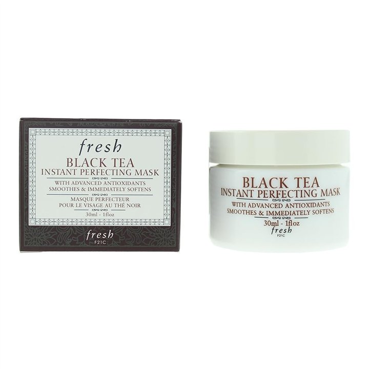 Fresh, Black Tea, Smooth, Antioxidants, Gel Mask, For Face, 30 ml - Teknashop Ltd