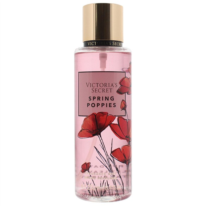 Victoria's Secret, Spring Poppies, Scented Spray, For Women, 250 ml - Teknashop Ltd