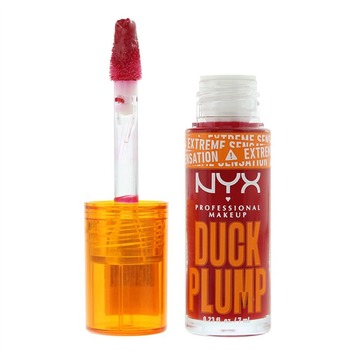 Nyx, Duck Plump, Vegan, Plumping, Lip Plumper, 14, Hall Of Flame, 7 ml - Teknashop Ltd
