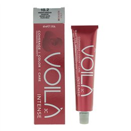 Intercosmo, Voila 3C Intense, Permanent Hair Dye, 10.2 Silver Ice, 60 ml - Teknashop Ltd