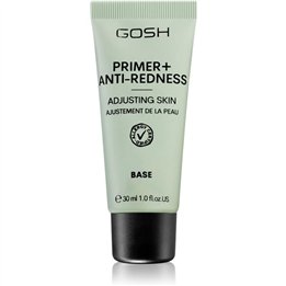 Gosh, Primer+, Perfume Free, Neutralizes redness, Liquid Primer, 008, Anti-Redness, 30 ml - Teknashop Ltd